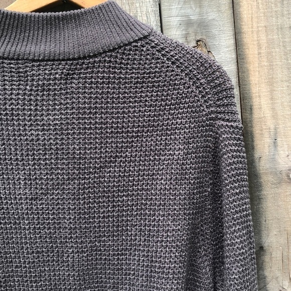Men’s Croft and Barrow Knitted Gray Sweater XL - Picture 10 of 10
